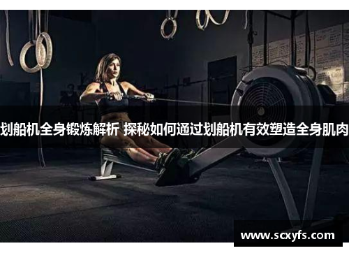 划船机全身锻炼解析 探秘如何通过划船机有效塑造全身肌肉